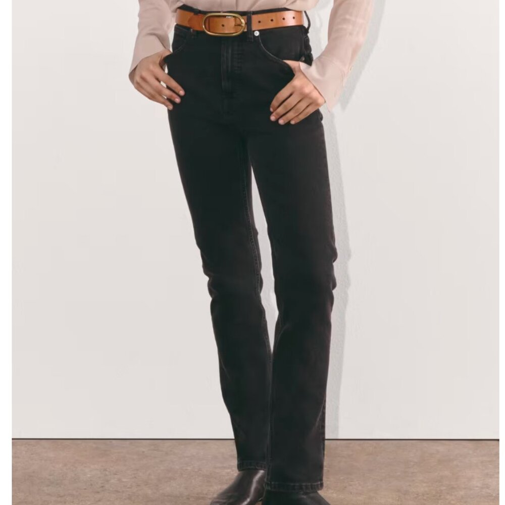 NWT Everlane The Way-High Slim Jean Coal W 30, 31" Inseam